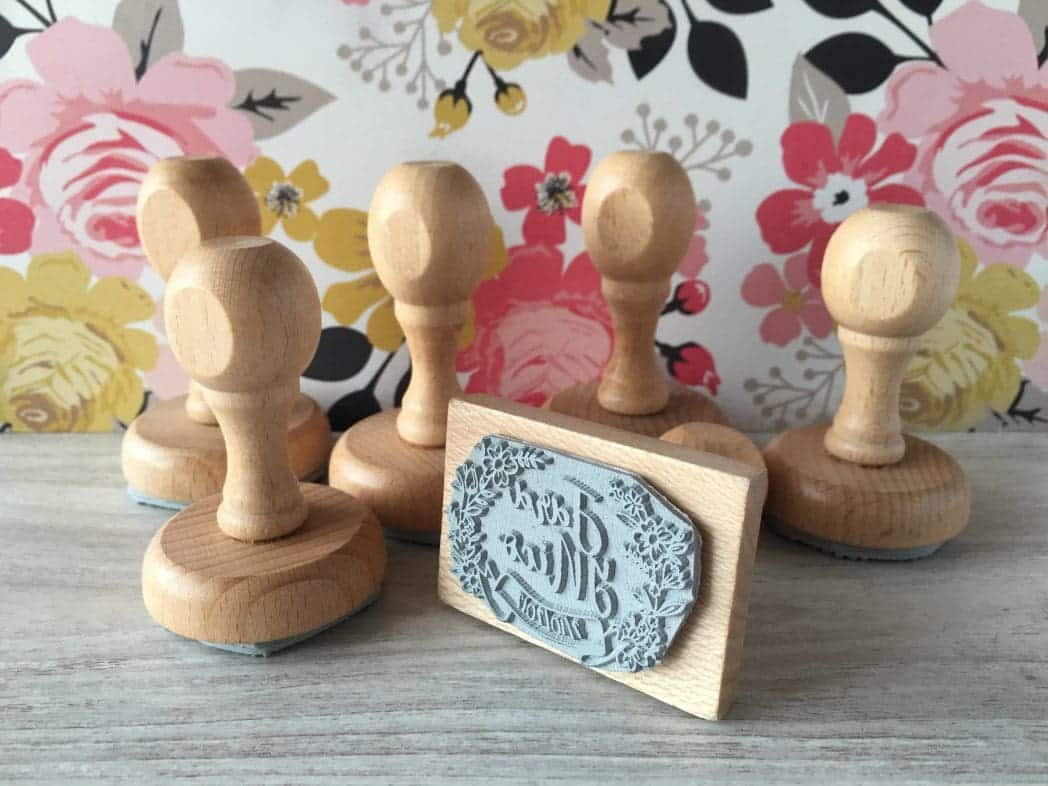 sellos de boda personalizados :)