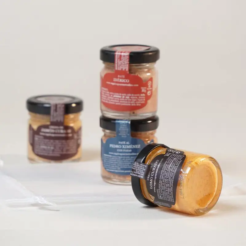 Detalles de Boda Originales: Pack de 4 Patés Gourmet en Bolsita