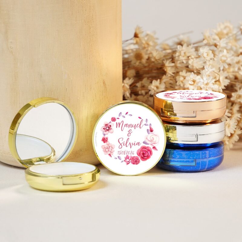 Brillo labial boda garland personalizado, recuerdo especial