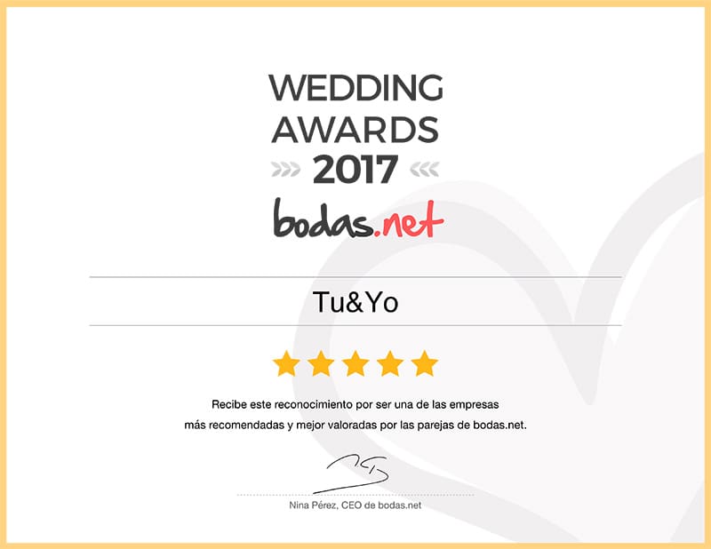 Wedding Awards Bodas.net