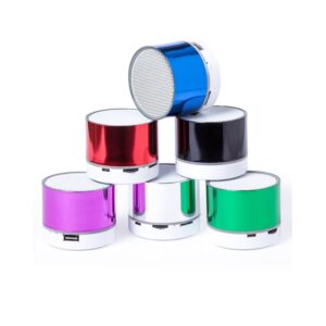 Altavoz para boda. Bluetooth. Batería recargable. Led. Micro Sd. Radio Fm. 7 colores