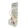 Ambientador coche para boda. 10ml. Recién casados. Manzana