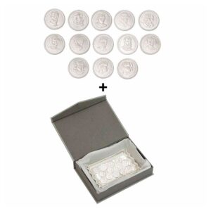 Ultimos regalos para invitados añadidos arras para boda en plata de ley