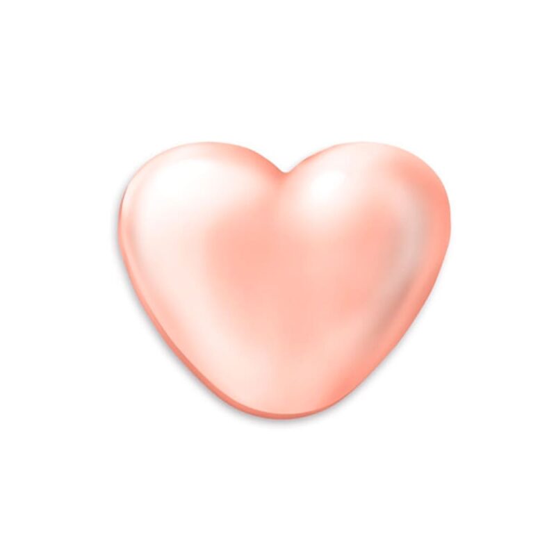 Bálsamo labial Corazón metalizado