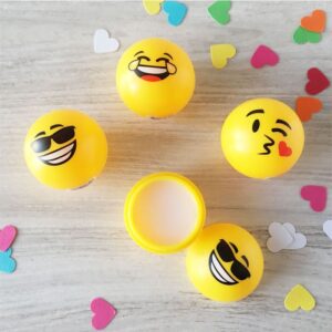 Bálsamo labial para boda, modelo emoticonos