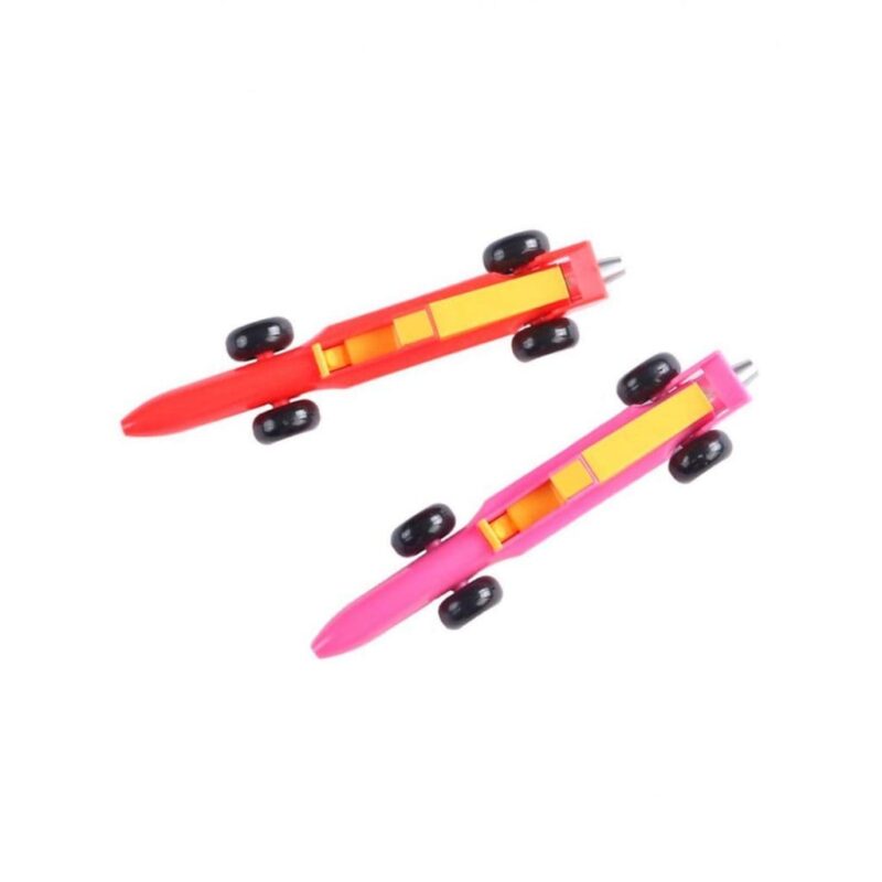 Bolígrafo infantil en forma de coche de carrera. - Imagen 2