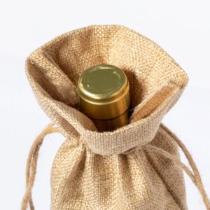 Ultimos regalos para invitados añadidos bolsa para botella nature2