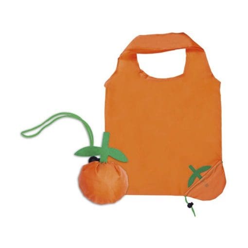 Bolsa plegable diseño naranja