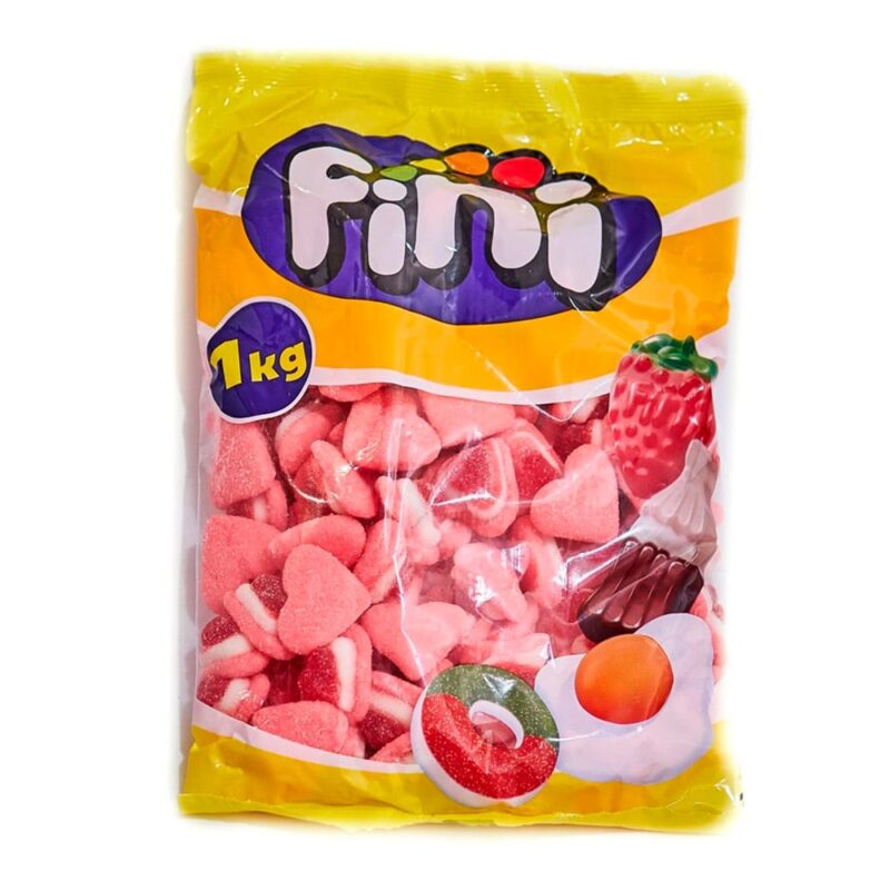 Corazón tricolor Fini, Chuches para candybar
