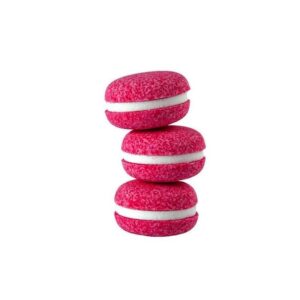 Macarons de baño hidratante. Arándanos