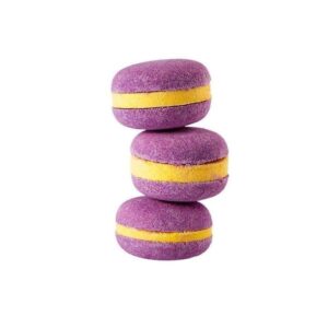 Macarons de baño hidratante. Fruta de la pasión