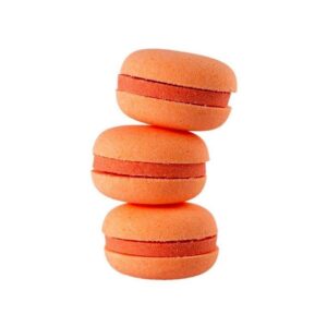 Macarons de baño hidratante. Pomelo