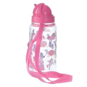 Botella de agua infantil, plástico, con pajita, unicornio, 450ml botella agua infantil pajita unicornio 450ml 4