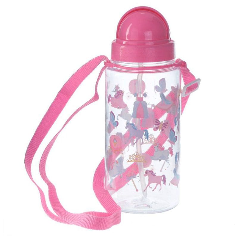 Botella de agua infantil, plástico, con pajita, unicornio, 450ml botella agua infantil pajita unicornio 450ml 5