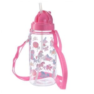 Botella de agua infantil, plástico, con pajita, unicornio, 450ml botella agua infantil pajita unicornio 450ml 8