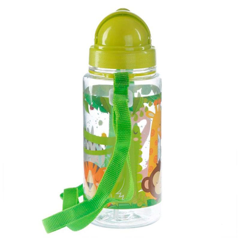 Green Elephant - Botella de agua para niños, termo con pajita, de acero  inoxidable, botella al vacío, regalo de cumpleaños para niños (elefante  verde