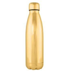 Botella premium H2O, dos colores, 750ml, acabado brillante botella moda regalo boda acero
