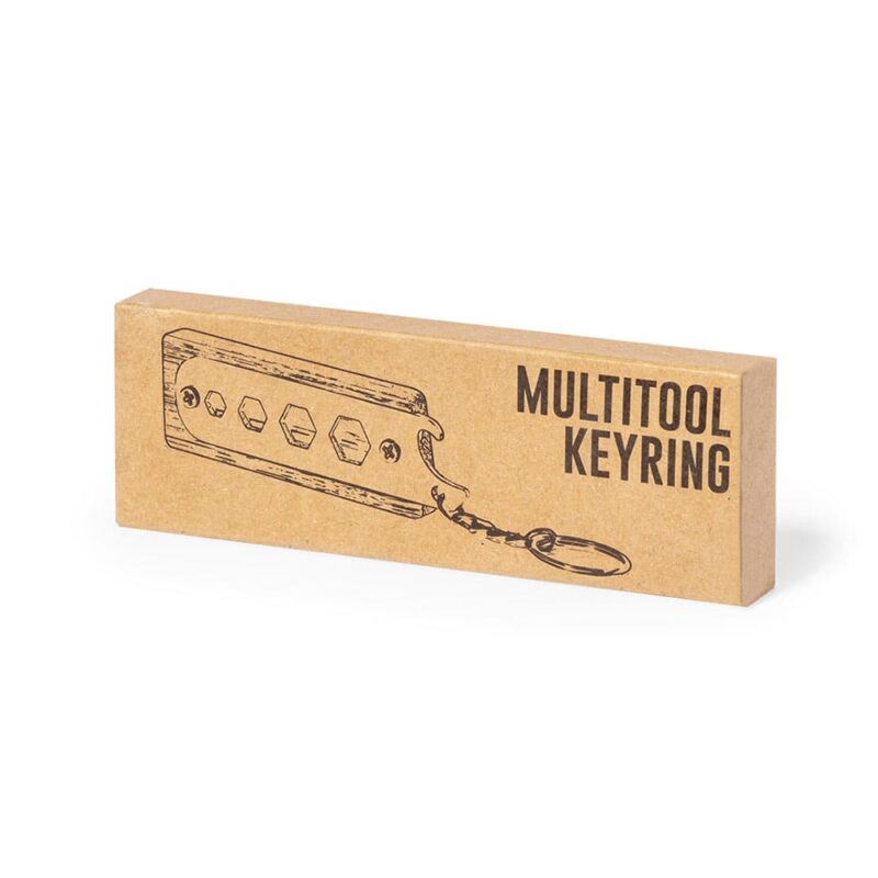 Llavero multi herramienta hexagonal - Imagen 4
