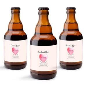 Cerveza personalizada para boda