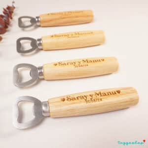 Abridores personalizados boda