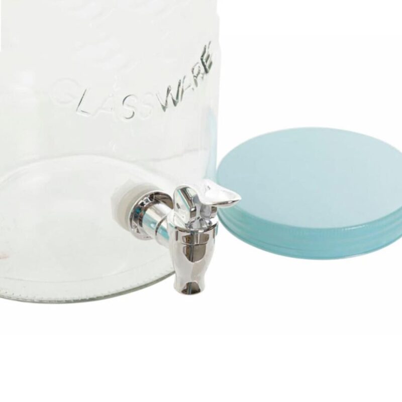 Dispensador de bebidas. Cristal y metal. 2 colores. 5.8 litros. - Imagen 2