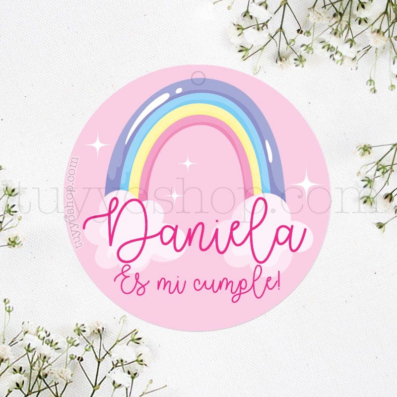 Etiqueta de cumpleaños Regalos Tu&YoShop!