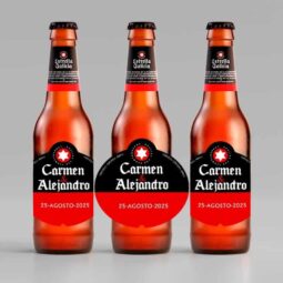 Etiqueta cerveza personalizada
