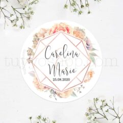 Etiquetas boda