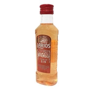 Miniatura de ginebra Larios Citrus.