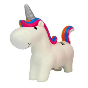 Hucha para comuniones. Happy unicornio. Surtidas.