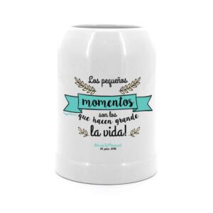 Jarra de cerveza para testigos de boda. 500ml.