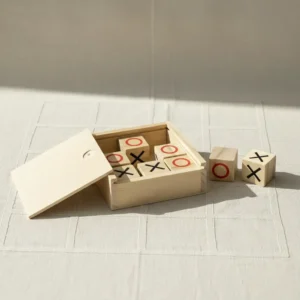 juego 3 en raya de madera, presentado en caja detalles de boda