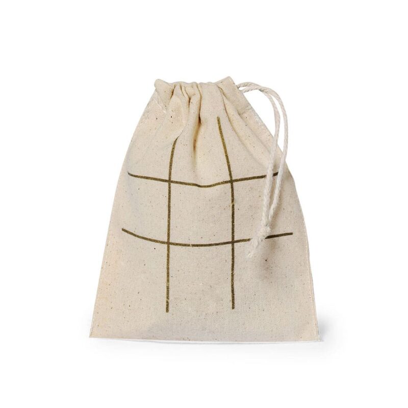 Juego Tres en Raya de Corcho Natural para Bodas - Diversión Elegante para tus Invitados juego tres en raya en algodon3
