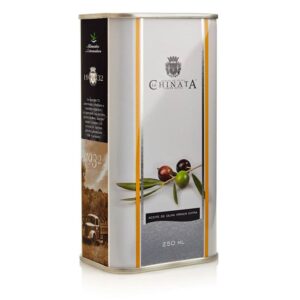Botella aceite Oliva Virgen Extra. Cristal. 250ml.