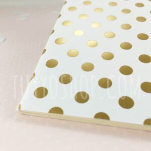 Libreta para boda Dorada