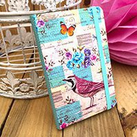Libreta tapa dura mariposas