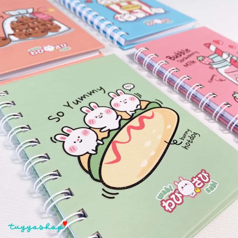 Libreta Wabi-sabi. A6, 60 hojas. 4 modelos.