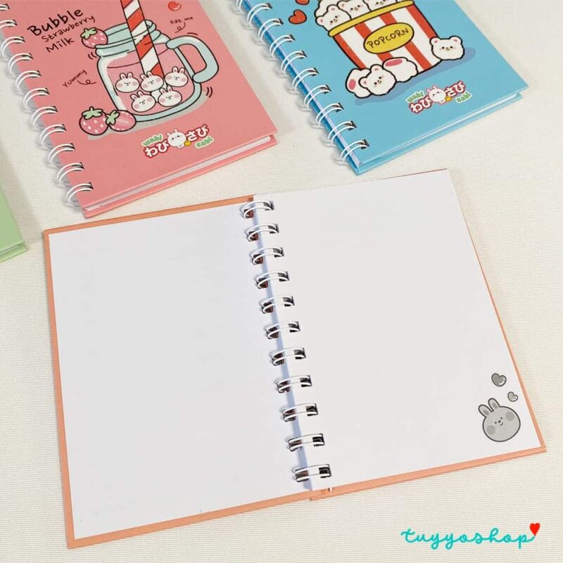 Libreta Wabi-sabi. A6, 60 hojas. 4 modelos.