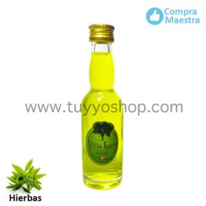 Licor de orujo para boda modelo botella jerezana en sabor hierbas