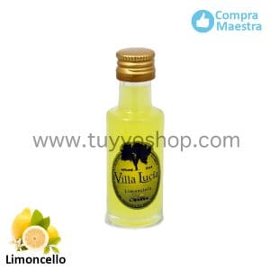 Licor de orujo en formato mini y sabor limoncello