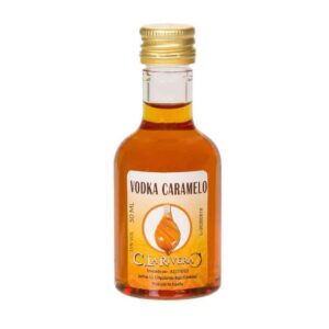 Licor sabor Vodka Caramelo. La Rivera. 50ml.