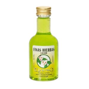 Licor de finas hierbas. La Rivera. 50ml.