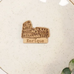 marcasitios personalizado para boda. modelo coliseo