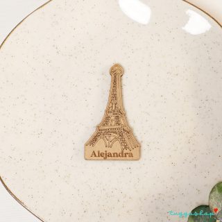 Marca sitios personalizado para boda. Modelo Torre Eiffel