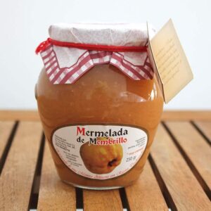 Mermelada para boda. Cristal. Sabor membrillo. Tapa de papel. 125gr o 250gr.