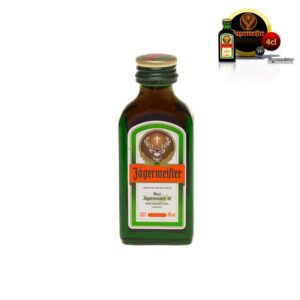 Mini botella jaggermeister para boda