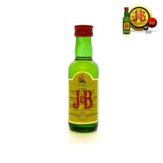 Mini botella para boda J&B