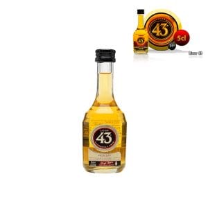 Mini botella Licor 43, 5cl