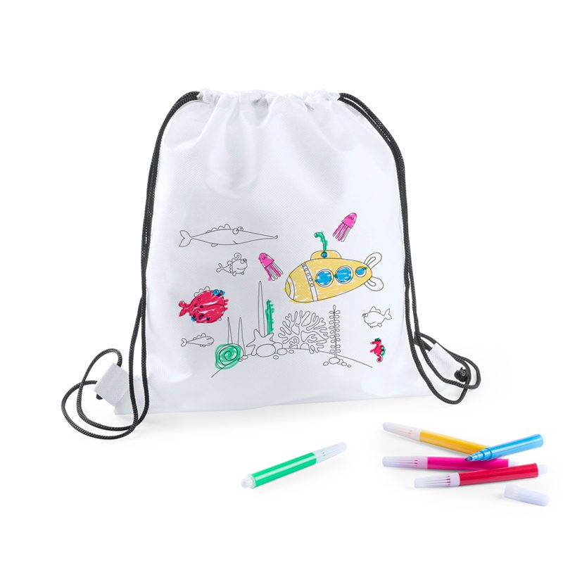 Mochila de cuerdas infantil para colorear mochila de cuerdas infantil para colorear detalles de comunion3