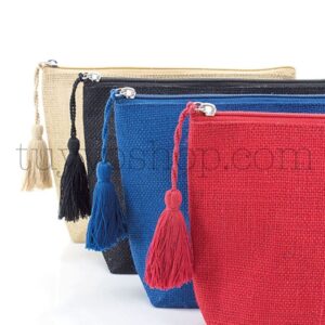 Nuevo neceser de jute para bodas